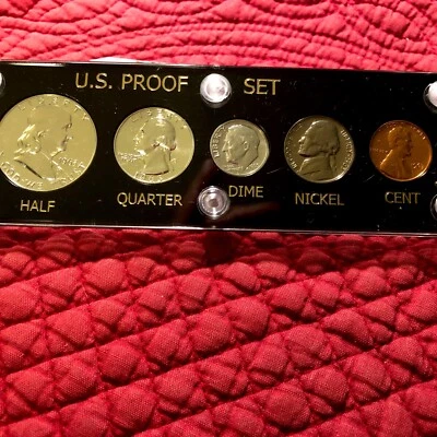 1963 GEM Silver Proof Set In Capital Holder. Blazing Luster, Beautiful Coins! - Image 1 of 2