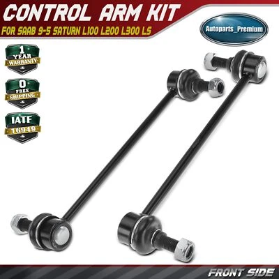 2x Barra estabilizadora delantera enlace final para Saab 9-5 Saturn L100 L200 L300 LS LS1 LS2 Foto 1 de 4