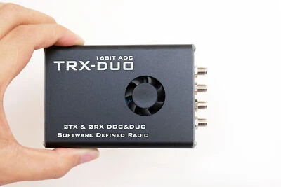 Receptor de rádio TRX-DUO 10KHz-60MHz SDR 16 bits ADC 2TX & 2RX DDC & DUC - Imagem 1 de 4