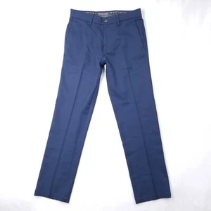 Pantalones Haggar in Motion para hombre poliéster azul talla 32 (medidas 32x32) pantalones - Imagen 1 de 14