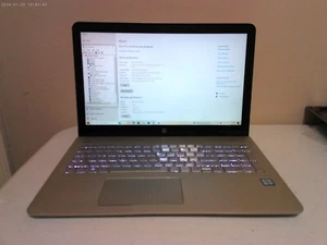 HP 15-As020nr i7-6500U 2.50GHZ 8GB 120GB SSD 15.6 touch IR Cam Windows 10 Home - Picture 1 of 12