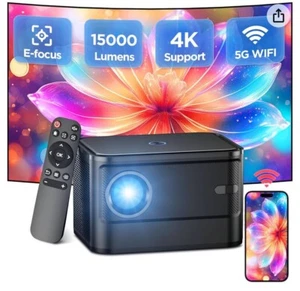 Mini Projector With 4k Support DJ-home A40 Mini Projector - Picture 1 of 12