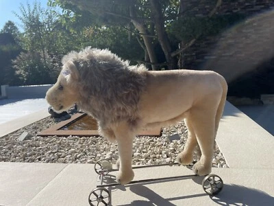 Steiff Löwe auf Rädern Replik 1909 - Bild 1 von 4