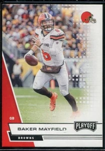 2020 Panini Playoff Football Baker Mayfield #42 Cleveland Browns - Picture 1 of 2