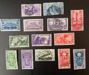 14 Different Italy Stamps, From 1930-1934 - Picture 1 of 6