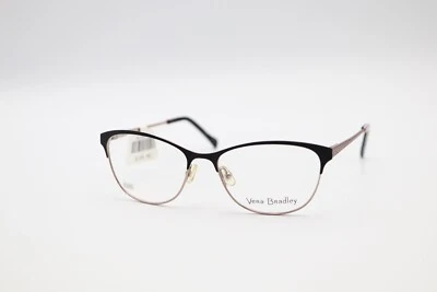 VERA BRADLEY Carlie Vines Floral (VIF) Negro Mate 53-16-135 Marcos Flex E320 Foto 1 de 4