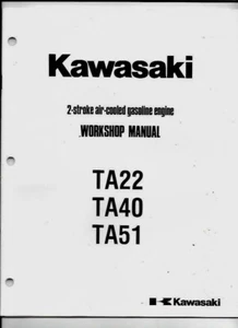 Manual de taller Kawasaki TA22 TA40 TA51 969969-0905 - Imagen 1 de 3