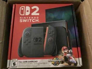 Nintendo Switch 2 Console + Mario Kart World Bundle BRAND NEW SHIPS QUICK - Picture 1 of 6