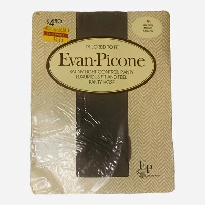 Pantimedias Evan-Picone Satinadas Control de Luz Adaptadas a Ajuste Nuevas Grises Talla M Foto 1 de 3