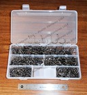 500 LUNKER Circle Hooks Black Nickel Sizes #1/0, 2/0, 3/0, 4/0, 5/0 - 100 EACH