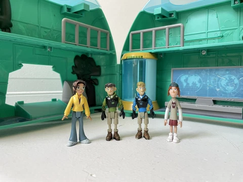 2015 Kratts Bros - 9 Story - Wild Kratts - TORTUGA PLAYSET w/ 4 Figures Cover