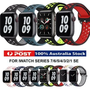 IWatch Apple Watch Band Series 10 9 SE Ultra 8 7 6 5 4 Strap 40 41 42 44 45 49 - Picture 1 of 22