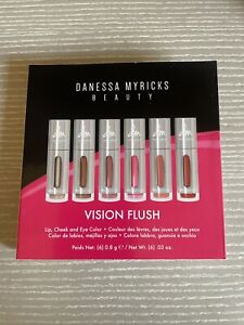 DANESSA MYRICKS BEAUTY Vision Flush Lip Cheek Eye Color+VISON CREAM COVER Set