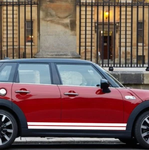 Car Sticker Racing Dual Stripes 67'' for MINI Vinyl Lower Door Panel Decal ZC334 - Foto 1 di 5