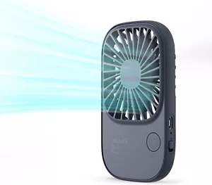 Handheld Mini Lash Fan with Bracket, Small Portable USB Rechargeable Personal - Picture 1 of 7