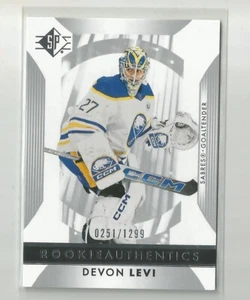 2023-24 SP Hockey DEVON LEVI Rookie Authentics 0251/1299 - Picture 1 of 1