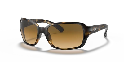 Óculos de sol Ray-Ban RB4068 polido Havana marrom degradê 60 mm RB4068 710/51 60 - Imagem 1 de 4