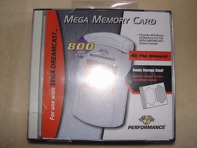 Sega Dreamcast Mega Memory Card  - Image 1 of 3