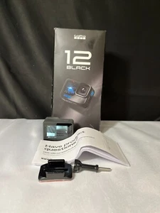 GoPro HERO12 Black Ultra HD Video Image Sensor Waterproof Action Camera - Picture 1 of 12