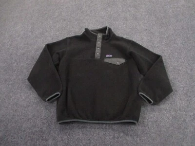 Chaqueta Patagonia Juvenil L 12 Polar A Presión T Suéter Exterior Pullover Logo Niños Foto 1 de 4