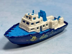 MATCHBOX 2001 Ice Breaker SpongeBob SquarePants Blue Boat Ship Mattel Diecas - Picture 1 of 1