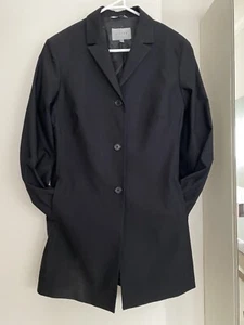 Jigsaw Coat Size 12 Smart Business Casual Overcoat Stretch Perf Cond NWOT - Picture 1 of 8
