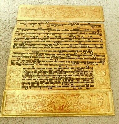 Great Collectible-vintage Burmese Bible-16 Pages Plus Front & Back Cover  Dc  34 • 929$