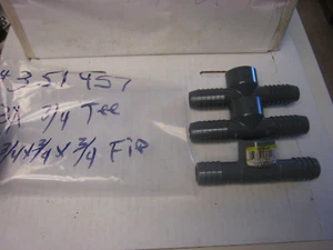 3 pz INSERTO BOSHART MAGLIETTA INSERTO 3/4 X INSERTO 3/4 X RACCORDO PVC 3/4 FIP 351457 - Foto 1 di 6