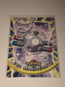 1999 Topps Pokémon ~ TV Animation Edition / Magnemite #81 - Condition: NM-MT 8