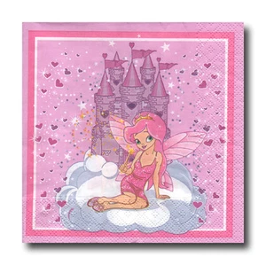 4 Motivservietten Servietten Napkins Tovaglioli Elfe Fee Fantasy (226) - Picture 1 of 1