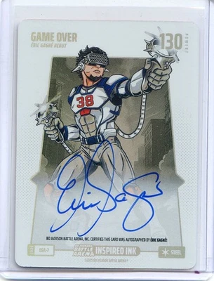 2026 Bo Jackson Battle Arena "GAME OVER" ERIC GAGNE #EGA-7 130 tinta acero automático Foto 1 de 2