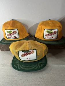 Vintage DEKALB Truckermütze 3 Stück. K-Products Snapback Cap, Made in USA Lesen! - Bild 1 von 8