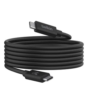 Belkin Connect USB4 Cable 2M Black - (INZ004BT2MBK), 240W, 20Gbps, 4K@60Hz, T... - Picture 1 of 4