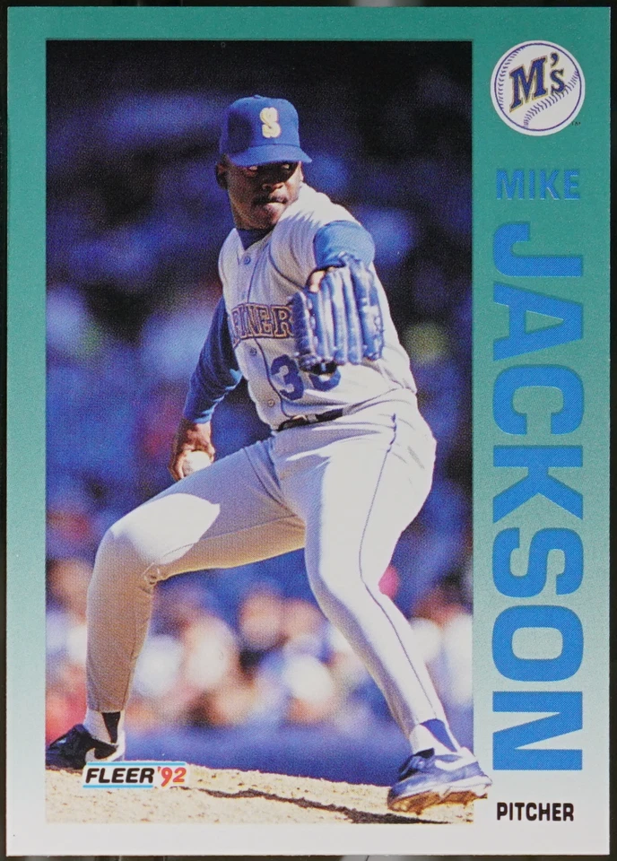 1992 Fleer Baseball Mike Jackson #282 NM - Image 1 of 1
