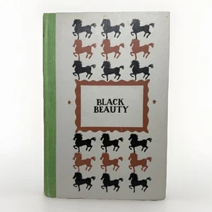 Vintage Junior Deluxe Edition Doubleday Black Beauty Anna Sewell Hardcover Book - Picture 1 of 8