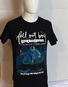 Fall Out Boy Young Wild Things Tour 2007 T-Shirt Small Gymclassheroes Plain Whit - Picture 1 of 3