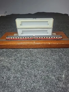Set Of (2) Marklin Z Mini Club  8740 Deutsche Bahn first Class Passenger Cars DB - Picture 1 of 17
