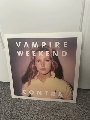 Vampire Weekend Contra Vinyl VG+ Record Original Release  - Image 1 of 3