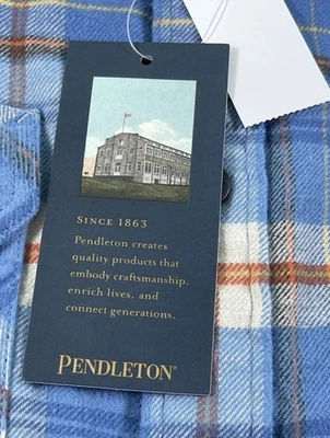 Pendleton Burnside Men's Flannel Shirt M New - Image 1 of 4