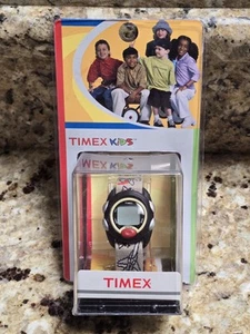 Timex Digital Watch Jet Space Flying Theme Band Indiglo 2003 NEW VTG - Picture 1 of 9