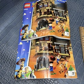 LEGO - Woody's Roundup! - Toy Story - 7594 - INSTRUCTIONS BOOKLETS ONLY