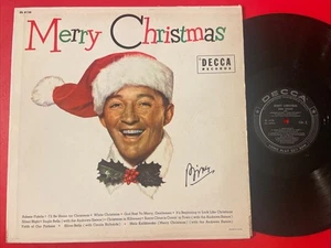 Bing Crosby / Merry Christmas LP Decca Mono Black Label 1st Press VG!!! - Picture 1 of 4