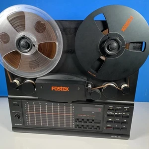 Fostex Model 80 Eight-Track Reel-to-Reel Analog Tape Multitrack WORKS SEE VIDEO - Picture 1 of 9