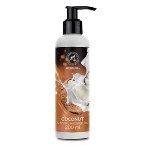 Coconut Sensual Massage Oil for Couple 200 ml - Edible & Kissable Massage Oil - - Picture 1 of 5