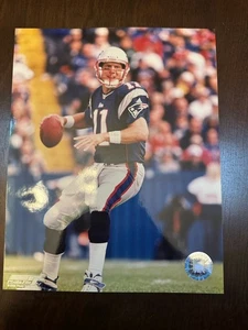 Drew Bledsoe ~ New England Patriots ~ 8x10 Actual Photo ~ NFL - Picture 1 of 3