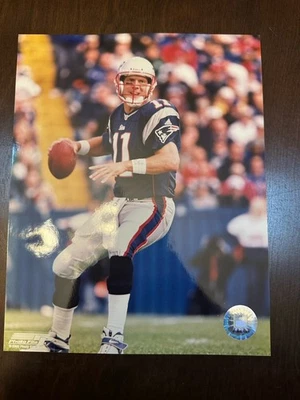 Drew Bledsoe ~ Patriotas de Nueva Inglaterra ~ Foto real 8x10 ~ NFL Foto 1 de 3