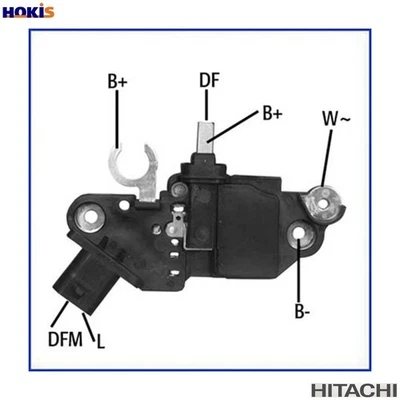 ALTERNATOR REGULATOR 130595 FOR VAUXHALL ZAFIRA/Mk VECTRA/II ASTRAVAN/IV  OPEL - Image 1 of 4