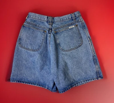 Pantalones Cortos Vaqueros Vintage Bill Blass Cintura Alta Mamá Y2K Talla 10 Hechos en EE. UU. Foto 1 de 4