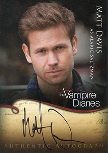 Matthew Mat Davis Autographe The Vampire Diaries Pearl Harbor Cult Autographe - Bild 1 von 1