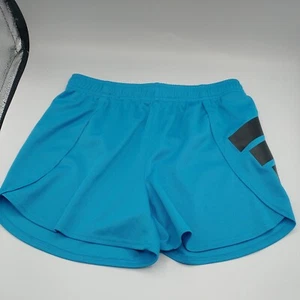 Adidas Youth Girls' Blue Shorts Size M (10/12) - Picture 1 of 7